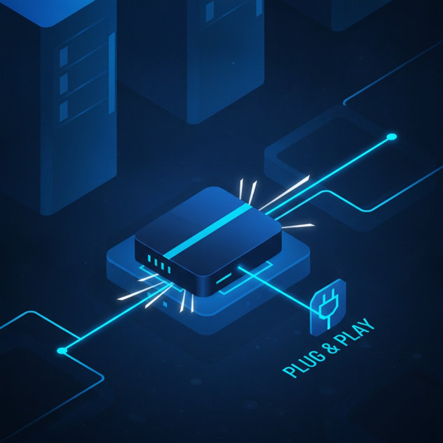 Plug and play network device deployment