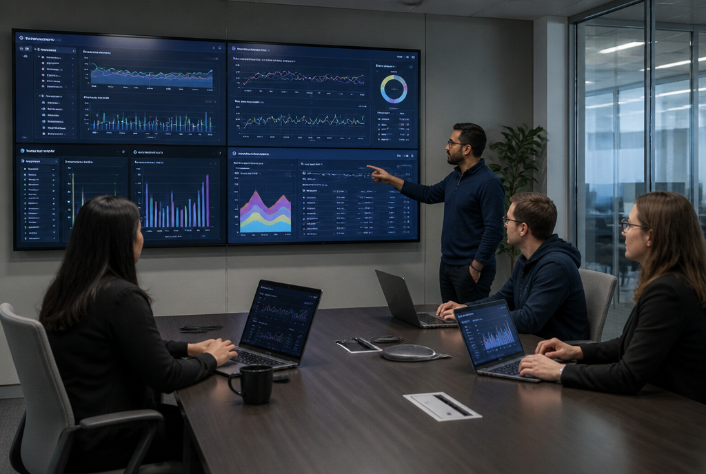 Cloud dashboard meeting