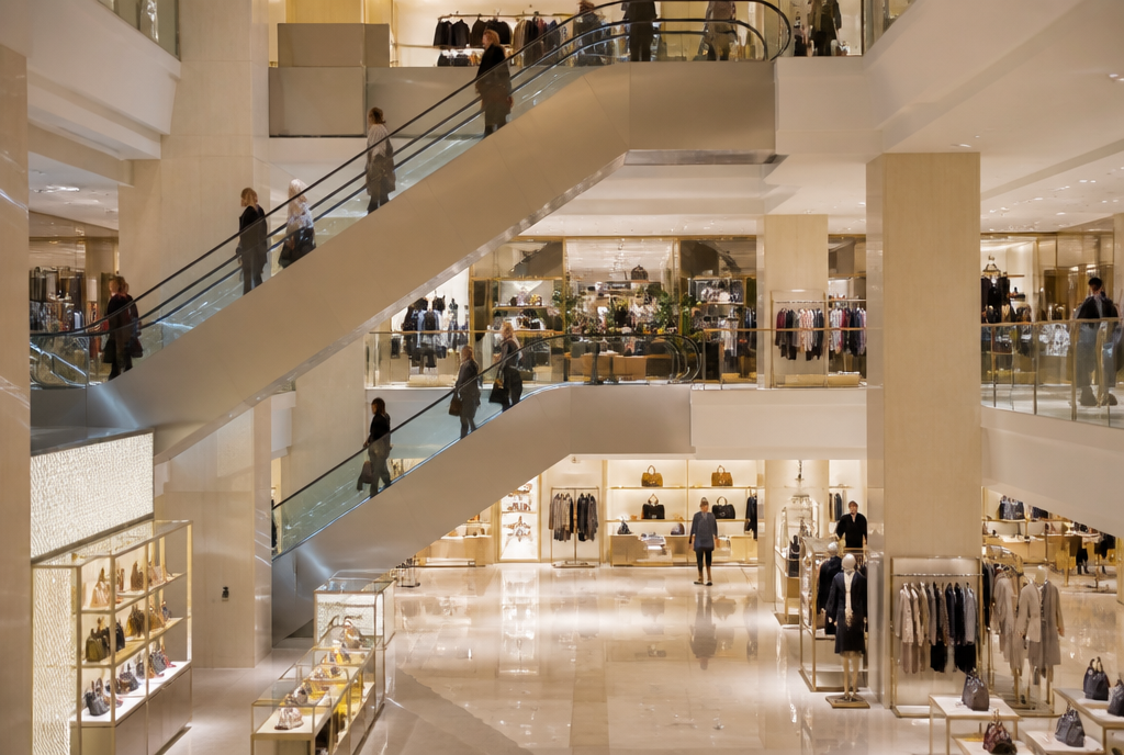 Department store atrium