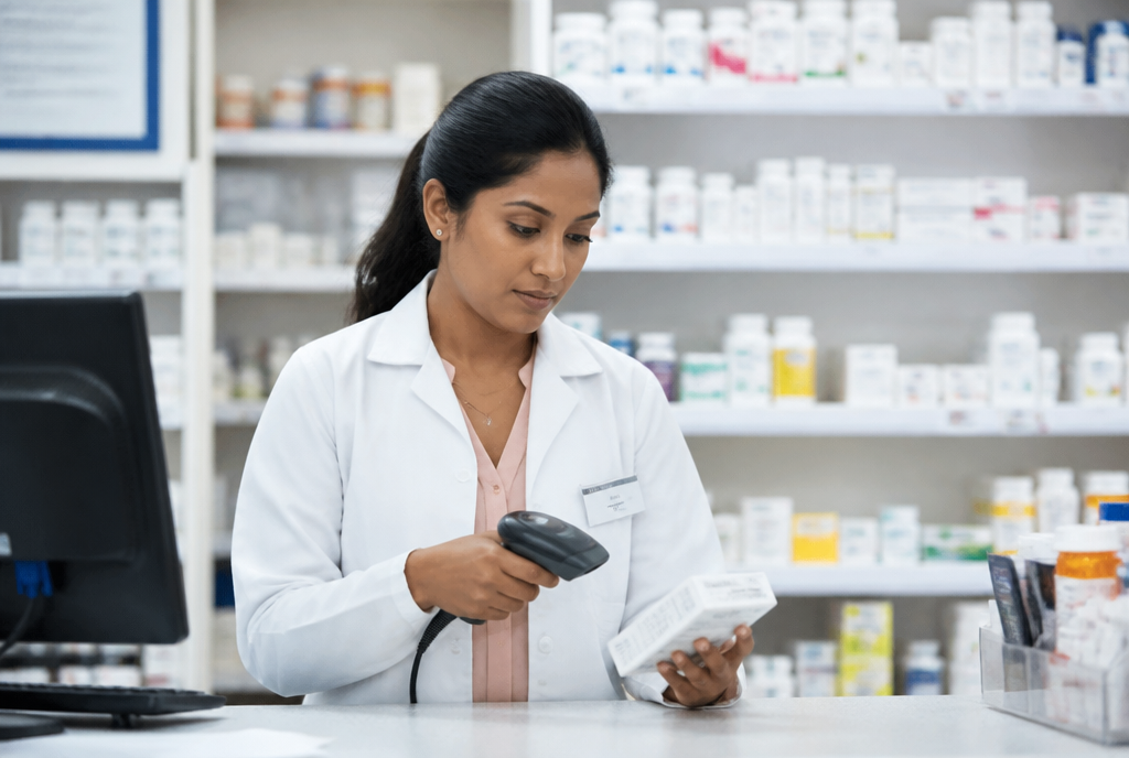 Pharmacist scanning package