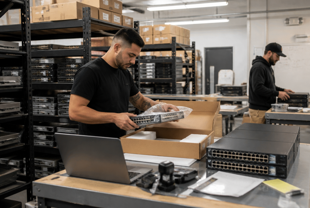 Staging warehouse