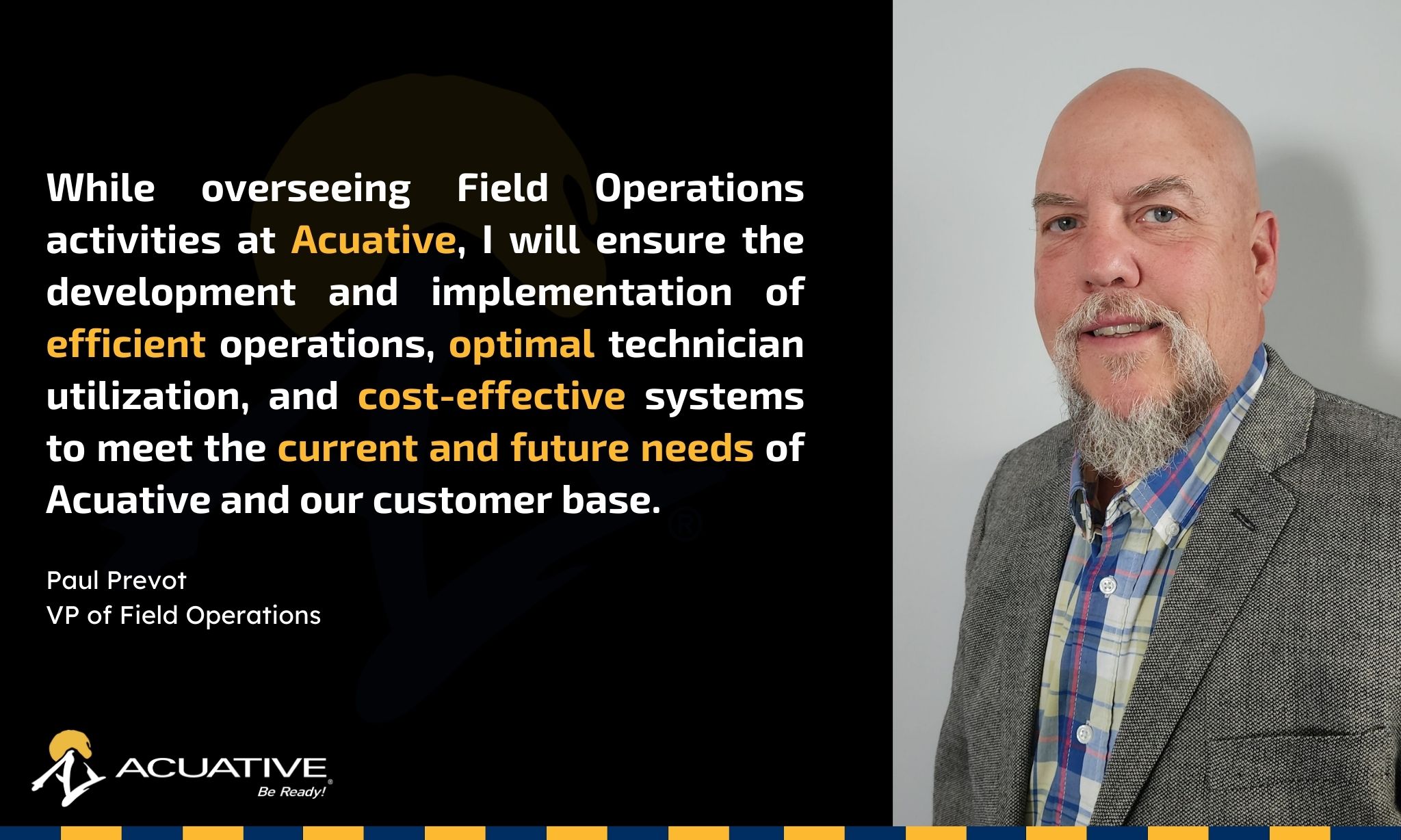 Paul Prevot VP of Field Operations