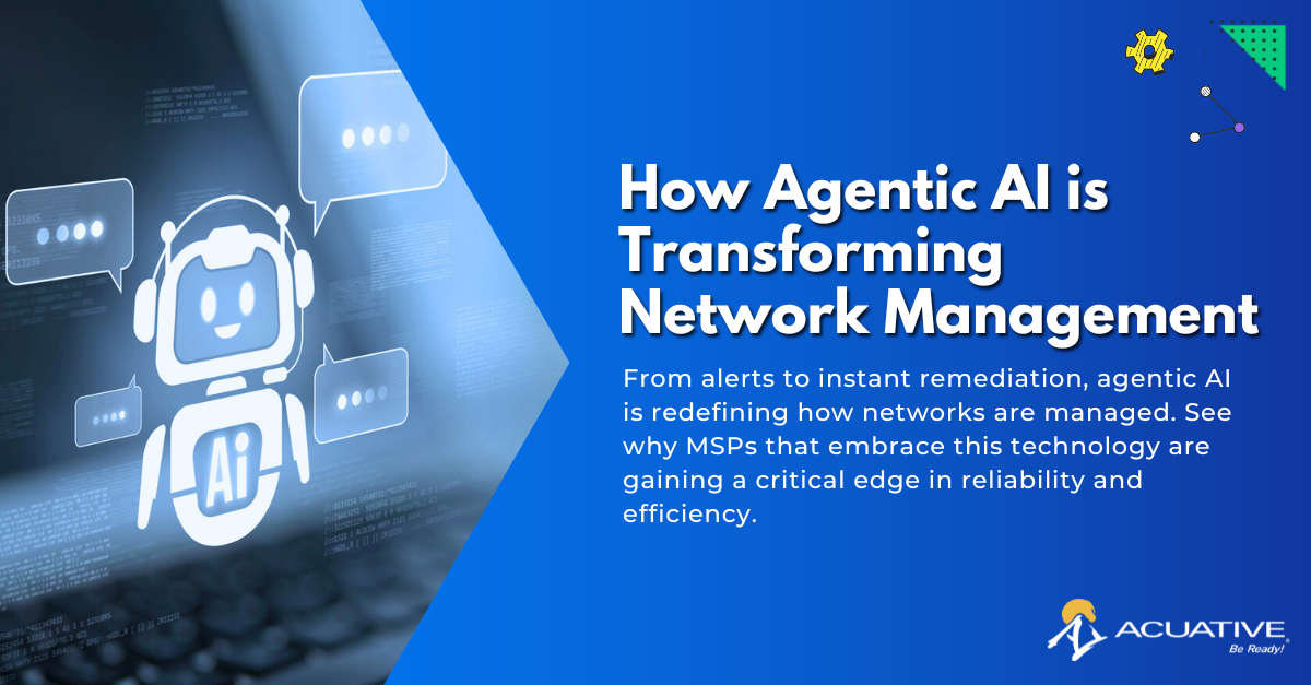 how is agentic ai transforming network management?