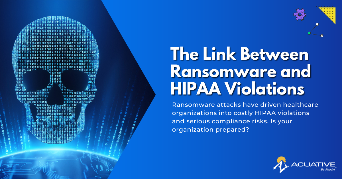 the link between ransomware and hipaa violations