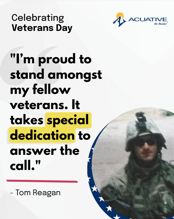 Acuative Veteran Tom Reagan