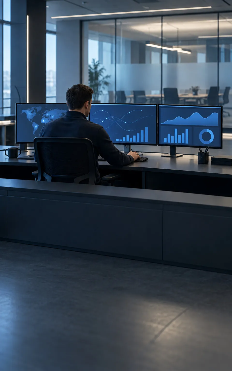 Operator monitoring secure communications systems