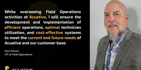 Paul Prevot VP of Field Operations