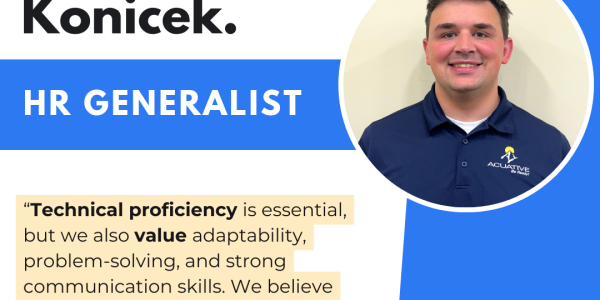 HR Generalist Michael Konicek