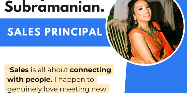 Naraya Subramanian Sales Principal