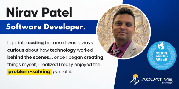 Nirav Patel Software Developer at Acuative