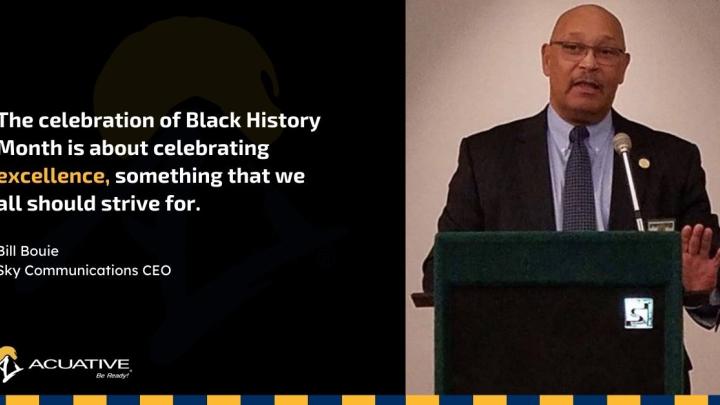 Bill Bouie, Black History Month