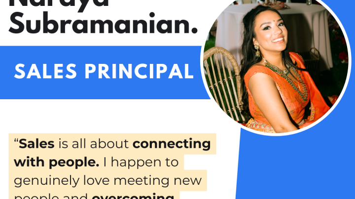 Naraya Subramanian Sales Principal
