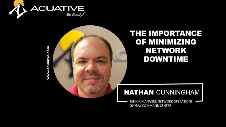 Nathan Cunningham, Minimizing Network Downtime