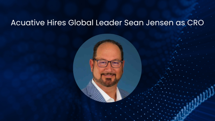 Acuative Hires Global Leader Sean Jensen as Chief Revenue Officer.